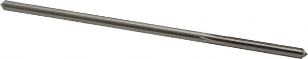 Made in USA 433-0.1605 Chucking Reamer: 0.1605" Dia, 4-1/2" OAL, 1-1/8" Flute Length, Straight Shank, High Speed Steel Image