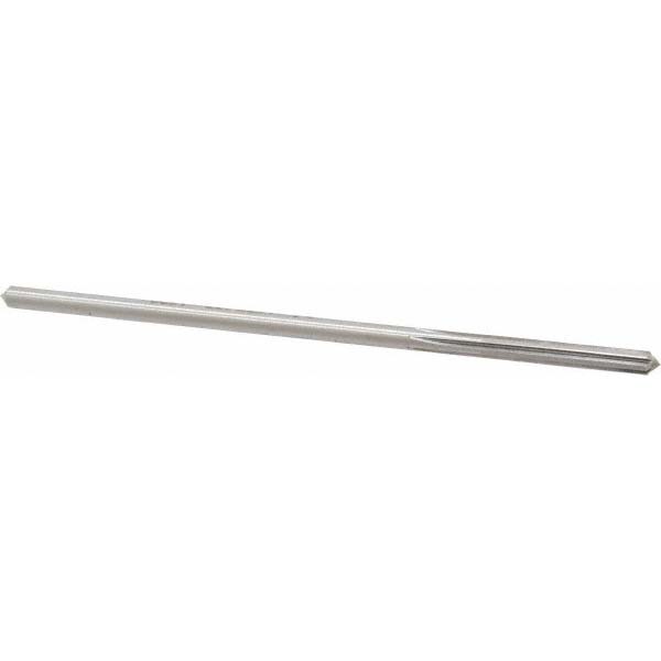 Made in USA 433-0.1620 Chucking Reamer: 0.162" Dia, 4-1/2" OAL, 1-1/8" Flute Length, Straight Shank, High Speed Steel Image