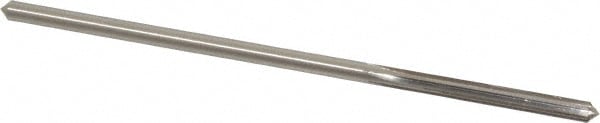 Made in USA 433-0.1625 Chucking Reamer: 0.1625" Dia, 4-1/2" OAL, 1-1/8" Flute Length, Straight Shank, High Speed Steel Image