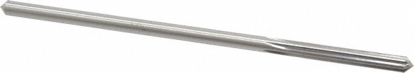 Made in USA 433-0.1775 Chucking Reamer: 0.1775" Dia, 4-1/2" OAL, 1-1/8" Flute Length, Straight Shank, High Speed Steel Image