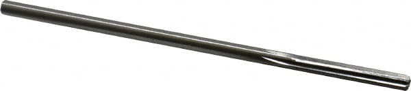 Made in USA 433-0.1920 Chucking Reamer: 0.192" Dia, 5" OAL, 1-1/4" Flute Length, Straight Shank, High Speed Steel Image