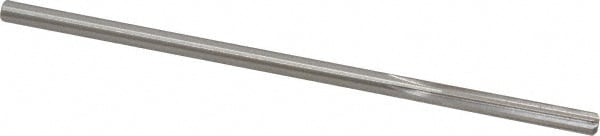 Made in USA 433-0.1925 Chucking Reamer: 0.1925" Dia, 5" OAL, 1-1/4" Flute Length, Straight Shank, High Speed Steel Image