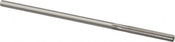 Made in USA 433-0.1970 Chucking Reamer: 0.197" Dia, 5" OAL, 1-1/4" Flute Length, Straight Shank, High Speed Steel Image