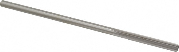 Made in USA 433-0.1975 Chucking Reamer: 0.1975" Dia, 5" OAL, 1-1/4" Flute Length, Straight Shank, High Speed Steel Image