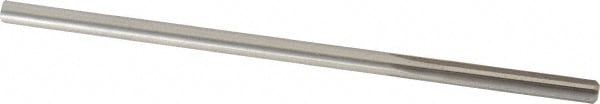 Made in USA 433-0.2015 Chucking Reamer: 0.2015" Dia, 5" OAL, 1-1/4" Flute Length, Straight Shank, High Speed Steel Image