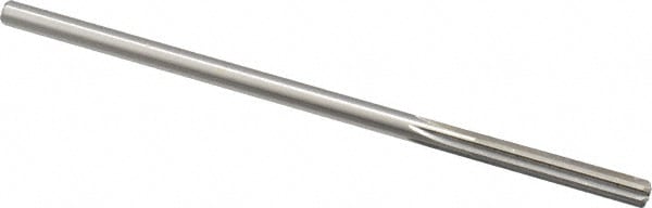 Made in USA 433-0.2035 Chucking Reamer: 0.2035" Dia, 5" OAL, 1-1/4" Flute Length, Straight Shank, High Speed Steel Image