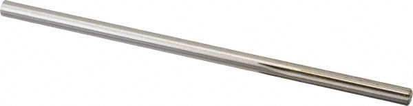 Made in USA 433-0.2065 Chucking Reamer: 0.2065" Dia, 5" OAL, 1-1/4" Flute Length, Straight Shank, High Speed Steel Image