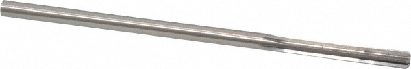 Made in USA 433-0.2155 Chucking Reamer: 0.2155" Dia, 5" OAL, 1-1/4" Flute Length, Straight Shank, High Speed Steel Image