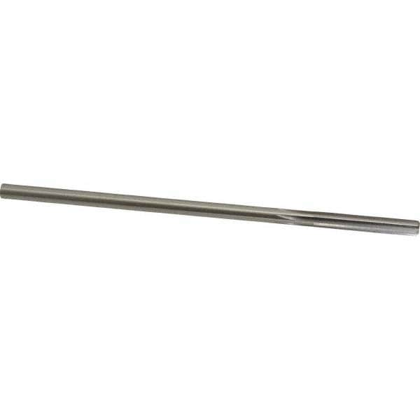 Made in USA 433-0.2355 Chucking Reamer: 0.2355" Dia, 6" OAL, 1-1/2" Flute Length, Straight Shank, High Speed Steel Image