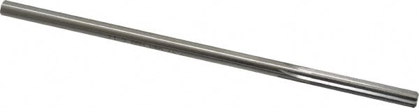 Made in USA 433-0.2360 Chucking Reamer: 0.236" Dia, 6" OAL, 1-1/2" Flute Length, Straight Shank, High Speed Steel Image