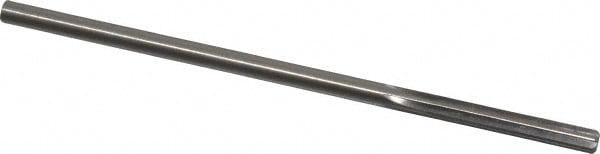 Made in USA 433-0.2365 Chucking Reamer: 0.2365" Dia, 6" OAL, 1-1/2" Flute Length, Straight Shank, High Speed Steel Image