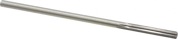 Made in USA 433-0.2390 Chucking Reamer: 0.239" Dia, 6" OAL, 1-1/2" Flute Length, Straight Shank, High Speed Steel Image