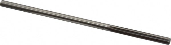 Made in USA 433-0.2400 Chucking Reamer: 0.24" Dia, 6" OAL, 1-1/2" Flute Length, Straight Shank, High Speed Steel Image