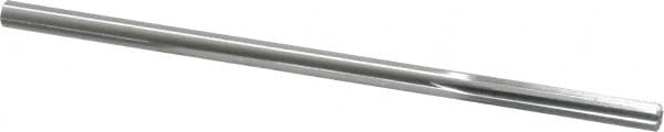 Made in USA 433-0.2565 Chucking Reamer: 0.2565" Dia, 6" OAL, 1-1/2" Flute Length, Straight Shank, High Speed Steel Image