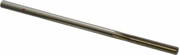 Made in USA 433-0.2580 Chucking Reamer: 0.258" Dia, 6" OAL, 1-1/2" Flute Length, Straight Shank, High Speed Steel Image