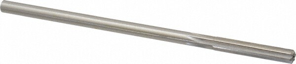 Made in USA 433-0.2585 Chucking Reamer: 0.2585" Dia, 6" OAL, 1-1/2" Flute Length, Straight Shank, High Speed Steel Image