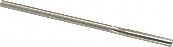 Made in USA 433-0.2780 Chucking Reamer: 0.278" Dia, 6" OAL, 1-1/2" Flute Length, Straight Shank, High Speed Steel Image