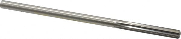 Made in USA 433-0.2860 Chucking Reamer: 0.286" Dia, 6" OAL, 1-1/2" Flute Length, Straight Shank, High Speed Steel Image