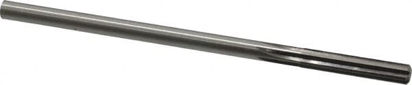 Made in USA 433-0.2895 Chucking Reamer: 0.2895" Dia, 6" OAL, 1-1/2" Flute Length, Straight Shank, High Speed Steel Image