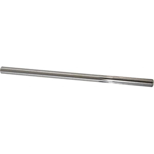 Made in USA 433-0.2910 Chucking Reamer: 0.291" Dia, 6" OAL, 1-1/2" Flute Length, Straight Shank, High Speed Steel Image