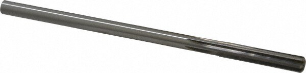 Made in USA 433-0.2930 Chucking Reamer: 0.293" Dia, 6" OAL, 1-1/2" Flute Length, Straight Shank, High Speed Steel Image