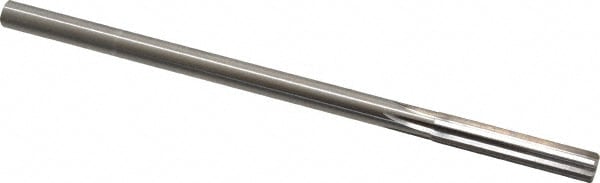 Made in USA 433-0.3035 Chucking Reamer: 0.3035" Dia, 6" OAL, 1-1/2" Flute Length, Straight Shank, High Speed Steel Image