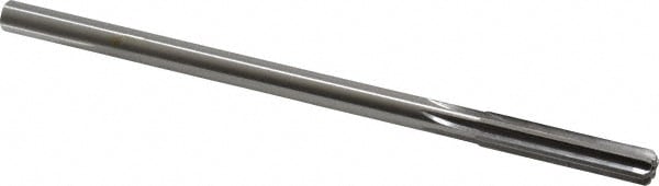 Made in USA 433-0.3075 Chucking Reamer: 0.3075" Dia, 6" OAL, 1-1/2" Flute Length, Straight Shank, High Speed Steel Image