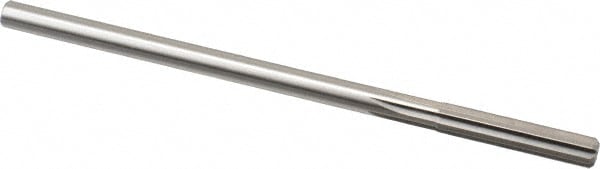 Made in USA 433-0.3050 Chucking Reamer: 0.305" Dia, 6" OAL, 1-1/2" Flute Length, Straight Shank, High Speed Steel Image