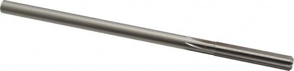 Made in USA 433-0.3060 Chucking Reamer: 0.306" Dia, 6" OAL, 1-1/2" Flute Length, Straight Shank, High Speed Steel Image