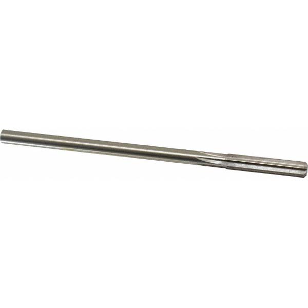 Made in USA 433-0.3170 Chucking Reamer: 0.317" Dia, 6" OAL, 1-1/2" Flute Length, Straight Shank, High Speed Steel Image
