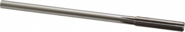 Made in USA 433-0.3220 Chucking Reamer: 0.322" Dia, 6" OAL, 1-1/2" Flute Length, Straight Shank, High Speed Steel Image