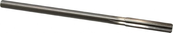 Made in USA 433-0.3250 Chucking Reamer: 0.325" Dia, 6" OAL, 1-1/2" Flute Length, Straight Shank, High Speed Steel Image