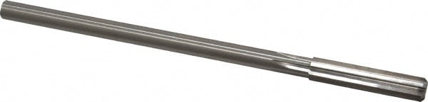 Made in USA 433-0.3330 Chucking Reamer: 0.333" Dia, 6" OAL, 1-1/2" Flute Length, Straight Shank, High Speed Steel Image