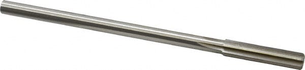 Made in USA 433-0.3380 Chucking Reamer: 0.338" Dia, 6" OAL, 1-1/2" Flute Length, Straight Shank, High Speed Steel Image