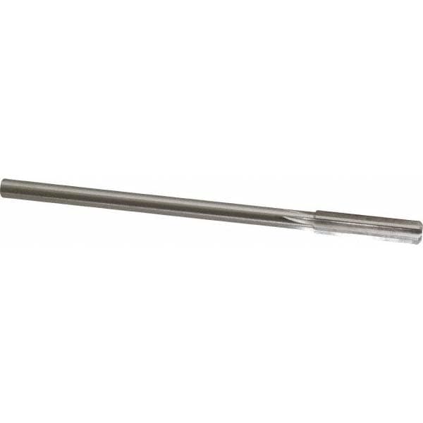 Made in USA 433-0.3420 Chucking Reamer: 0.342" Dia, 6" OAL, 1-1/2" Flute Length, Straight Shank, High Speed Steel Image