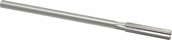 Made in USA 433-0.3430 Chucking Reamer: 0.343" Dia, 6" OAL, 1-1/2" Flute Length, Straight Shank, High Speed Steel Image