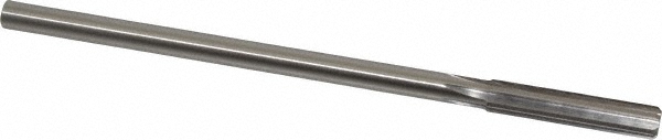 Made in USA 433-0.3570 Chucking Reamer: 0.357" Dia, 7" OAL, 1-3/4" Flute Length, Straight Shank, High Speed Steel Image