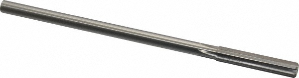 Made in USA 433-0.3590 Chucking Reamer: 0.359" Dia, 7" OAL, 1-3/4" Flute Length, Straight Shank, High Speed Steel Image