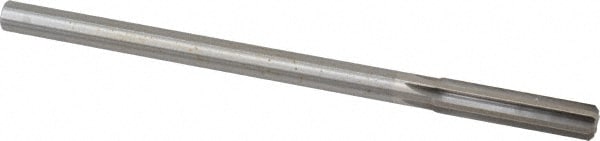 Made in USA 433-0.4080 Chucking Reamer: 0.408" Dia, 7" OAL, 1-3/4" Flute Length, Straight Shank, High Speed Steel Image