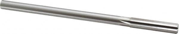 Made in USA 433-0.4100 Chucking Reamer: 0.41" Dia, 7" OAL, 1-3/4" Flute Length, Straight Shank, High Speed Steel Image