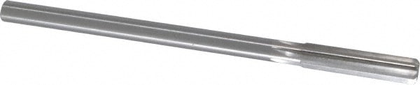 Made in USA 433-0.4140 Chucking Reamer: 0.414" Dia, 7" OAL, 1-3/4" Flute Length, Straight Shank, High Speed Steel Image