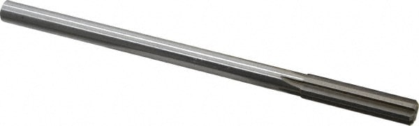 Made in USA 433-0.4150 Chucking Reamer: 0.415" Dia, 7" OAL, 1-3/4" Flute Length, Straight Shank, High Speed Steel Image