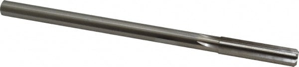 Made in USA 433-0.4190 Chucking Reamer: 0.419" Dia, 7" OAL, 1-3/4" Flute Length, Straight Shank, High Speed Steel Image