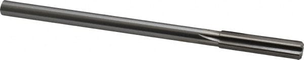 Made in USA 433-0.4240 Chucking Reamer: 0.424" Dia, 7" OAL, 1-3/4" Flute Length, Straight Shank, High Speed Steel Image