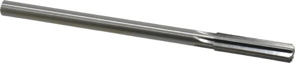 Made in USA 433-0.4310 Chucking Reamer: 0.431" Dia, 7" OAL, 1-3/4" Flute Length, Straight Shank, High Speed Steel Image