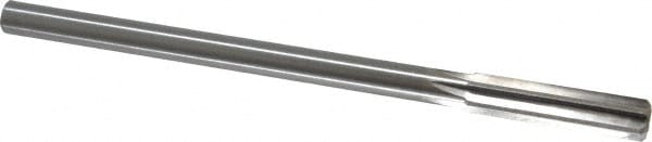 Made in USA 433-0.4320 Chucking Reamer: 0.432" Dia, 7" OAL, 1-3/4" Flute Length, Straight Shank, High Speed Steel Image