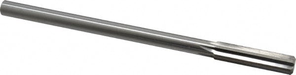 Made in USA 433-0.4340 Chucking Reamer: 0.434" Dia, 7" OAL, 1-3/4" Flute Length, Straight Shank, High Speed Steel Image