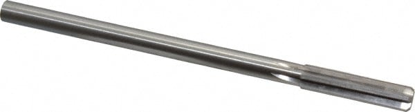 Made in USA 433-0.4350 Chucking Reamer: 0.435" Dia, 7" OAL, 1-3/4" Flute Length, Straight Shank, High Speed Steel Image