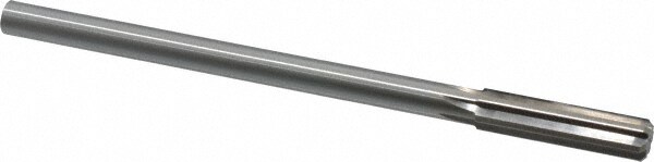 Made in USA 433-0.4380 Chucking Reamer: 0.438" Dia, 7" OAL, 1-3/4" Flute Length, Straight Shank, High Speed Steel Image