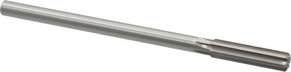 Made in USA 433-0.4400 Chucking Reamer: 0.44" Dia, 7" OAL, 1-3/4" Flute Length, Straight Shank, High Speed Steel Image